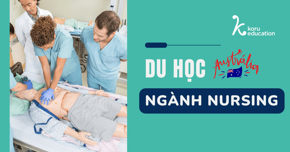 Du học Úc ngành Điều dưỡng/Y tá: Cơ hội việc làm rộng mở